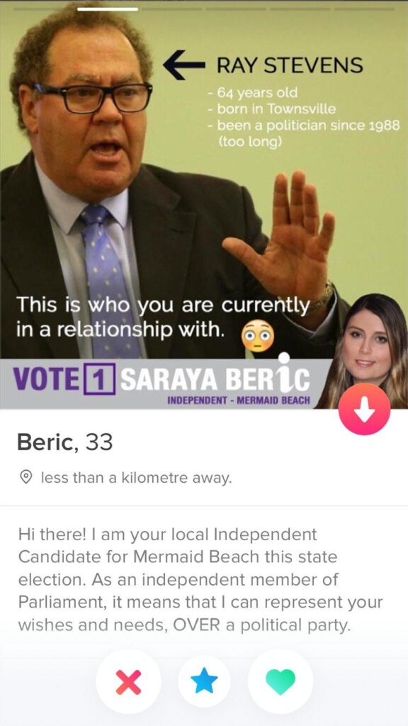 This is who you are currently in a relationship with